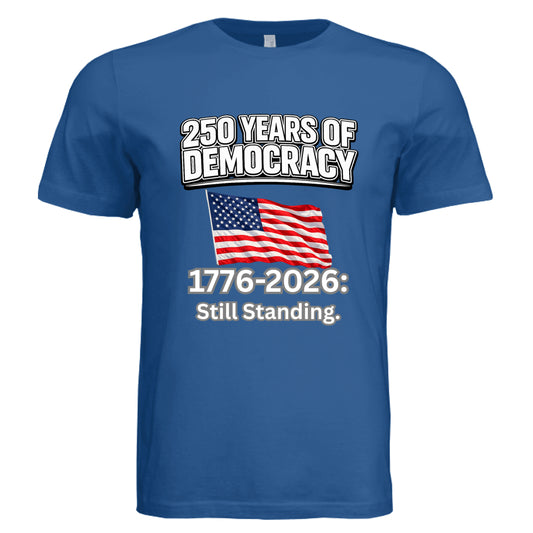 Solid True Royal Triblend - FRONT